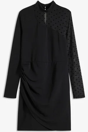 bonprix Figurbetontes One-Shoulder-Kleid