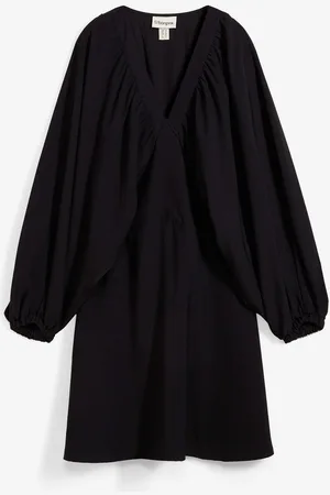 bonprix Minikleid aus fließendem Viskose-Mix