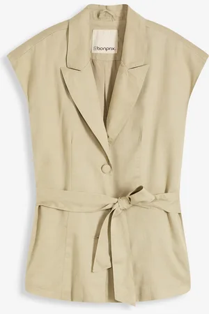 bonprix ärmelloser Lyocell Blazer