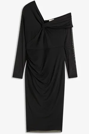 bonprix Figurbetontes Midikleid