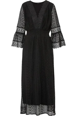 bonprix Maxikleid in Crochet-Optik