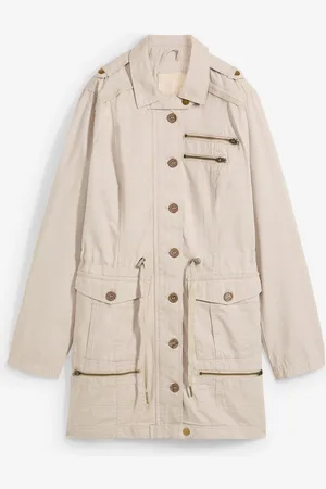 bonprix Baumwoll Parka im Utility Stil, halblang