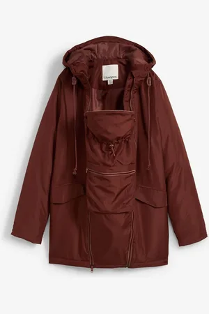 bonprix Leichte wasserabweisende Allwetter-Umstandsjacke mit zwei Einsätzen