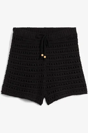 bonprix Kurze Strickshort, gefüttert
