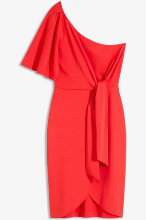 bonprix One-Shoulder-Kleid mit Raffung