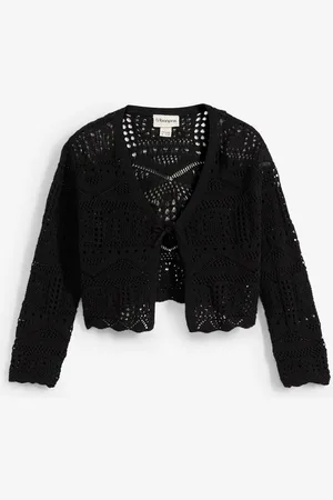 bonprix Bolero mit Stickerei und 3/4 Ärmeln