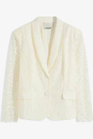 bonprix Blazer aus Spitze