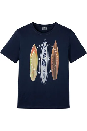 bonprix T-Shirt aus reiner Bio-Baumwolle, Slim Fit