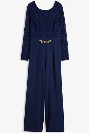 bonprix Overall mit Spitze und Ketten-Detail