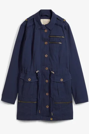 bonprix Baumwoll Parka im Utility Stil, halblang