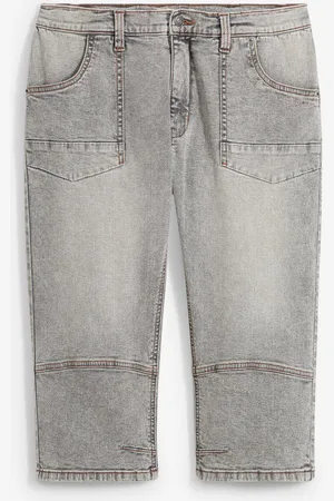 bonprix Regular Fit 3/4-Jeans, Straight