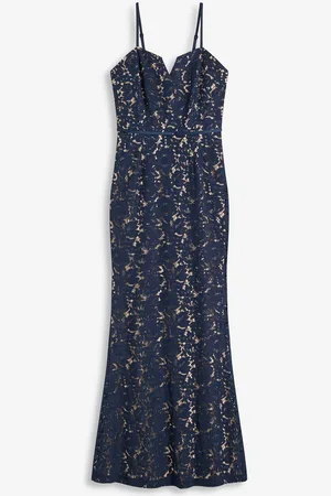 bonprix Spitzenkleid mit Trägern und Satin-Band