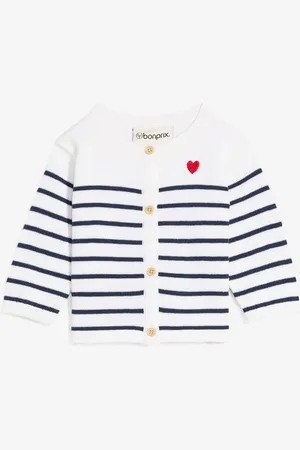 bonprix Feinstrickjacke mit Knöpfen
