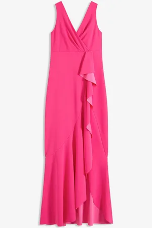 bonprix Maxikleid aus strukturiertem Crepe