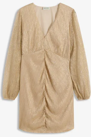 bonprix Minikleid mit Raffung