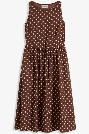 bonprix Midikleid mit Bindeband