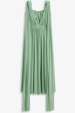 bonprix Maxikleid aus Mesh mit Tragevarianten