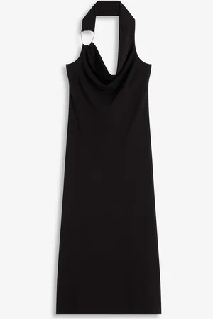 bonprix Midikleid mit dekorativem Metall-Detail