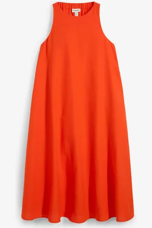 bonprix Ausgestelltes Midikleid aus Viskose-Mix