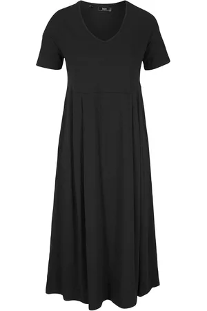 bonprix Baumwoll-Jerseykleid, Midilänge
