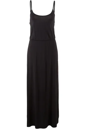bonprix Maxikleid, tailliert aus fließendem Viskose Mix