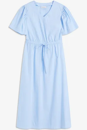 bonprix Midikleid mit weiten Ärmeln