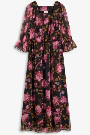 bonprix Chiffon-Maxikleid