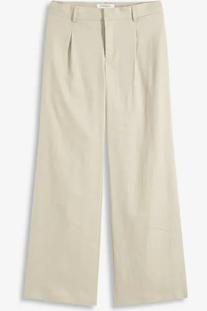 bonprix Leinenhose Palazzo