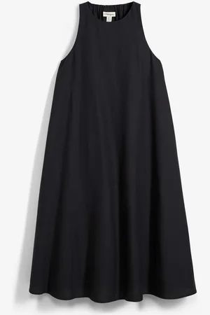 bonprix Ausgestelltes Midikleid aus Viskose-Mix