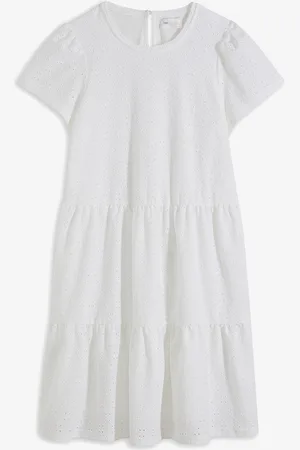 bonprix Polokleid mit Lochstickerei