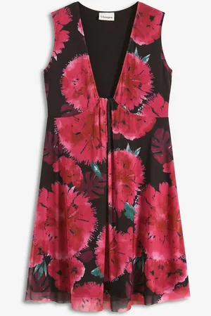 bonprix Jerseykleid mit Mesh