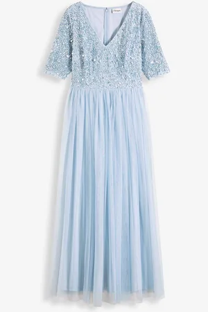 bonprix Maxikleid mit Paillettenstickerei