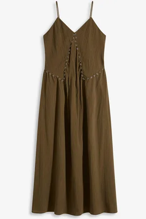 bonprix Maxikleid mit Ösen-Verzierung