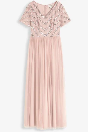 bonprix Maxikleid mit Paillettenstickerei