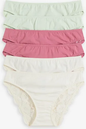 bonprix Slip mit Spitze (6er Pack)