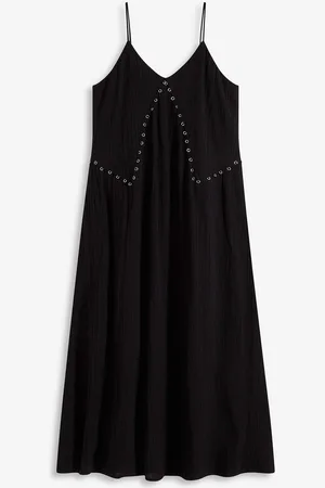 bonprix Maxikleid mit Ösen-Verzierung