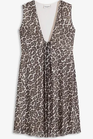 bonprix Jerseykleid mit Mesh