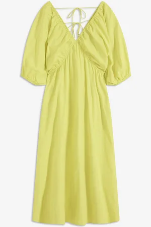 bonprix Maxikleid aus reiner Bio-Baumwolle