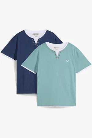 bonprix 2 in 1 Shirt, Kurzarm (2er Pack)