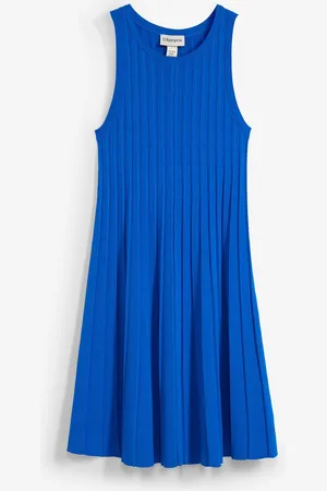 bonprix Strickkleid in A-Linie aus Viskose-Mix