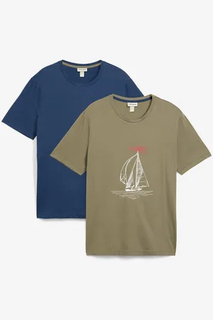 bonprix T-Shirt (2er Pack) aus reiner Bio-Baumwolle