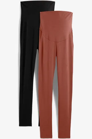 bonprix Umstandsleggings aus Bio-Baumwolle (2er Pack)