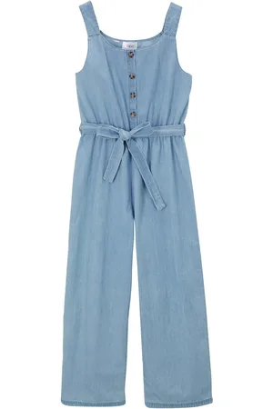 bonprix Jeans-Jumpsuit aus reiner Baumwolle