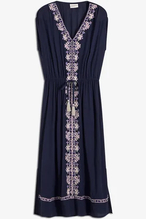 bonprix Boho-Midikleid mit Stickerei