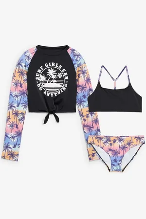 bonprix Bikini und Badeoberteil (3-tlg. Set)