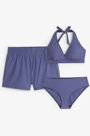 bonprix Bikini und Badeunterteil (3-tlg.Set)