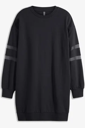 bonprix Sweatkleid aus reiner Bio-Baumwolle