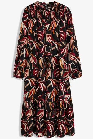 bonprix Midikleid mit Smockdetail