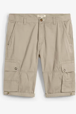 bonprix Cargo-Bermuda aus reiner Baumwolle, Regular Fit