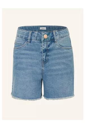 NAME IT Damen Shorts - Jeansshorts blau